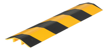 ALUMINUM HOSE/CABLE BRIDGE 36 IN YEL/BLK - Model LHCR-36-YB
